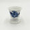 Thumbnail: Nr: 10/8576 - Æggebæger - Blå Blomst Kantet Royal Copenhagen RC