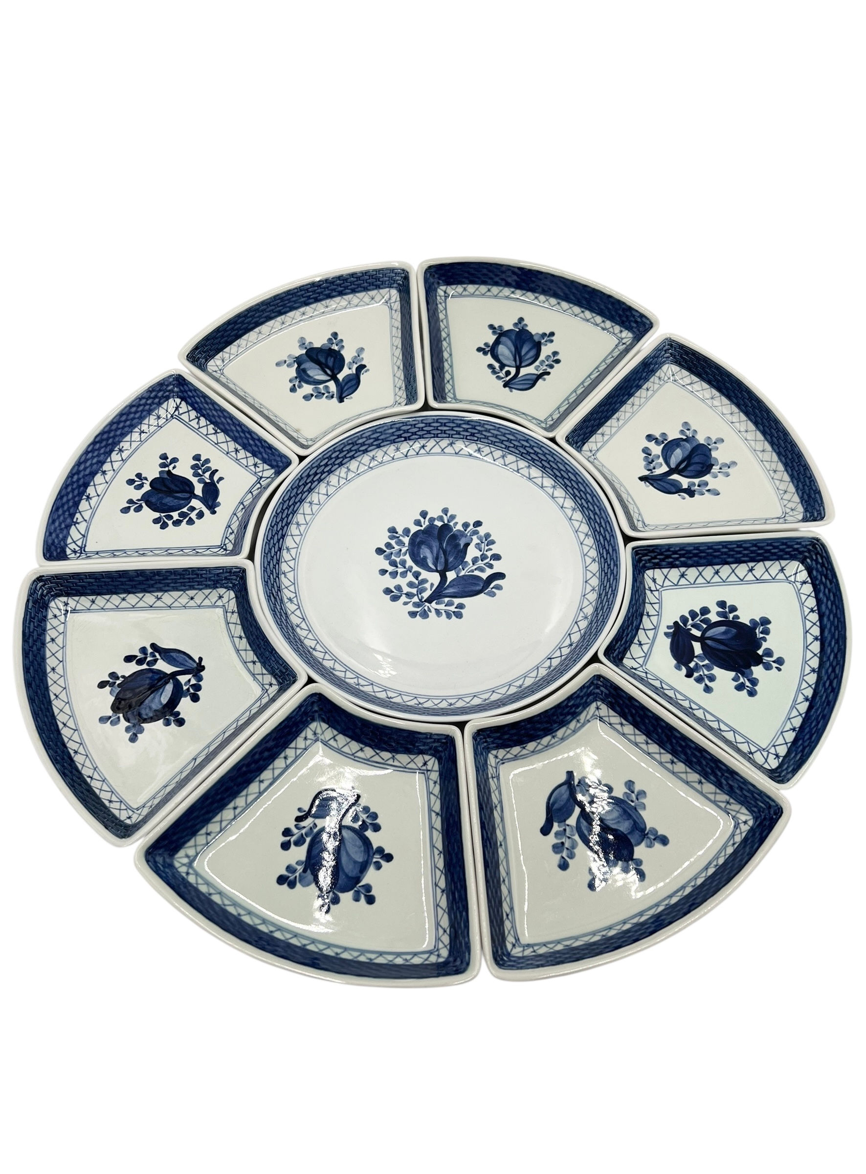 Nr: 11/1195 - Cabaretfad - Tranquebar Aluminia Royal Copenhagen RC