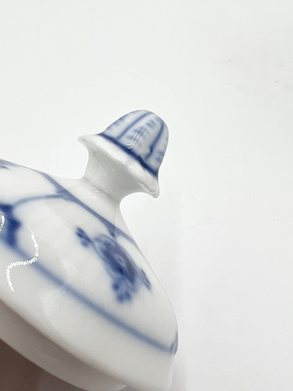 Miniaturebillede: Sjælden Sukkerskål - Blåmalet Bing og Grøndahl B&G