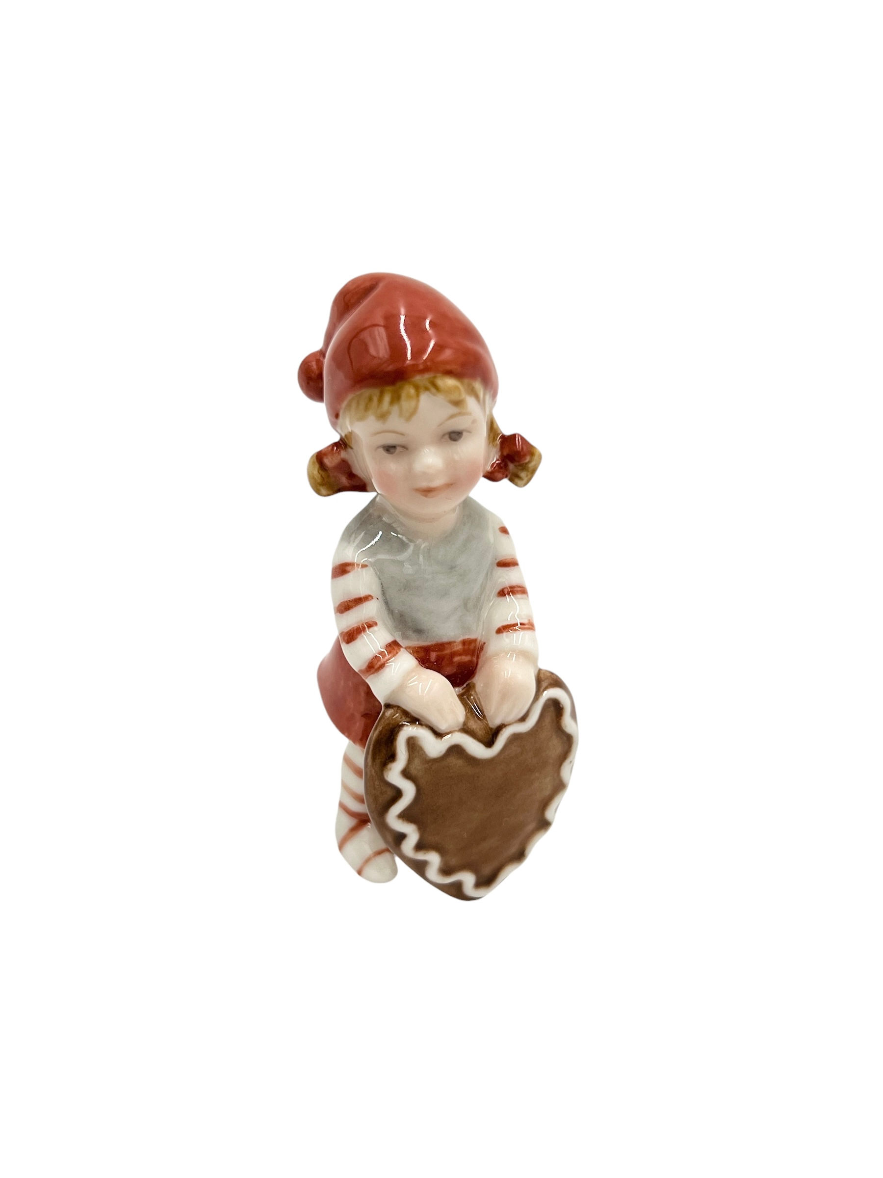 Nr: 177 - Pixie Nisse med honninghjerte - Royal Copenhagen RC