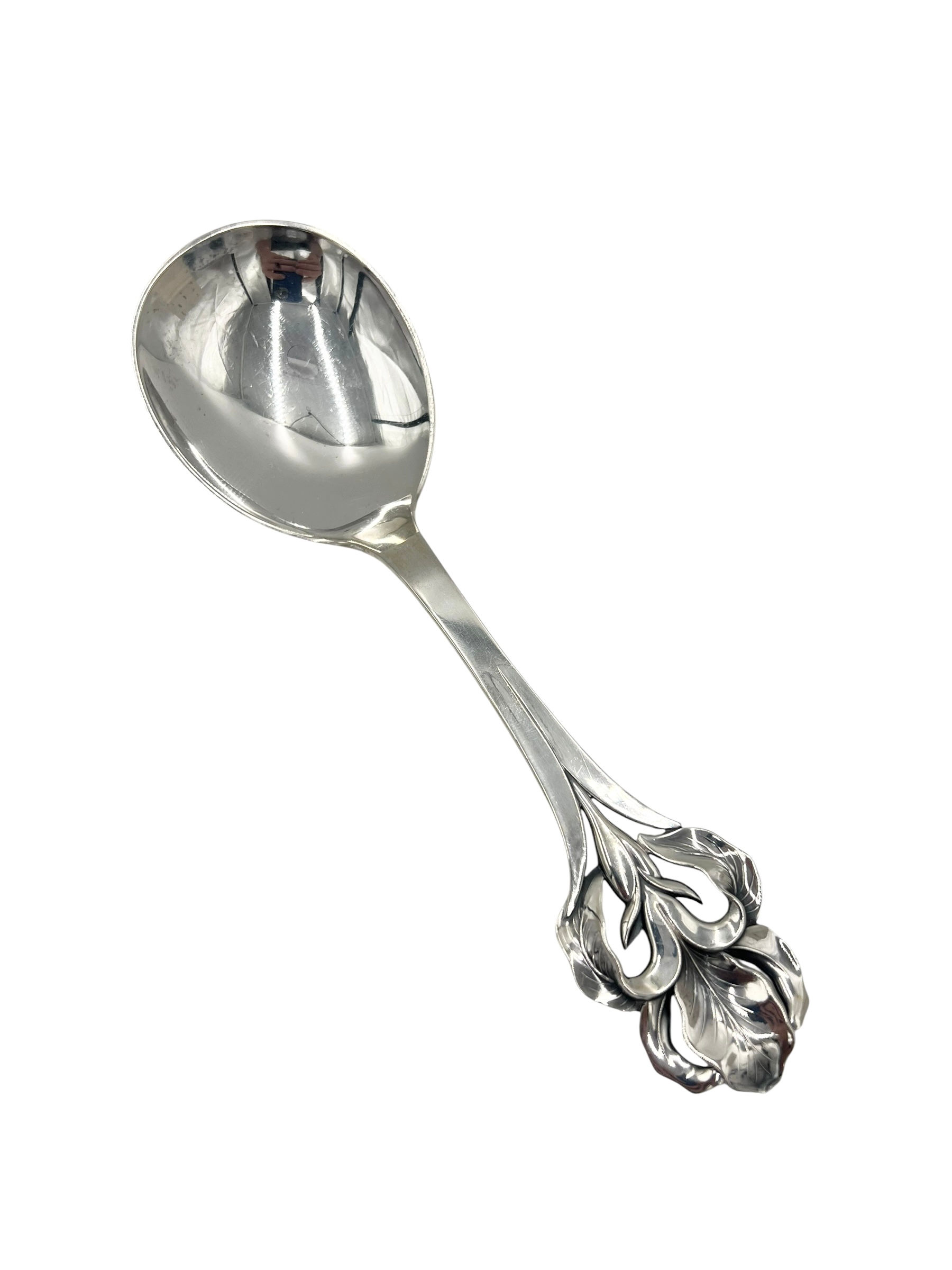 Serveringsske - Tretårnet sølv 830s - W. & S. Sørensen