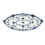 Miniaturebillede: Nr: 1/613 - Oval asiet - Halvblonde Royal Copenhagen RC