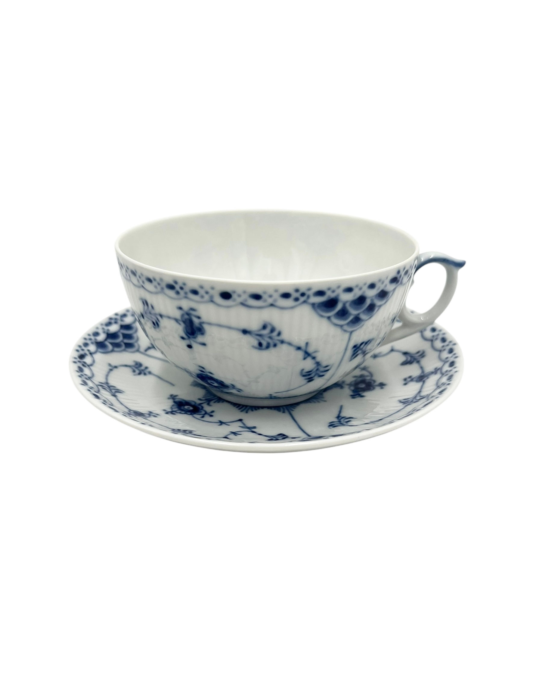 Nr: 1/656 - Stor tekop - Halvblonde Royal Copenhagen RC