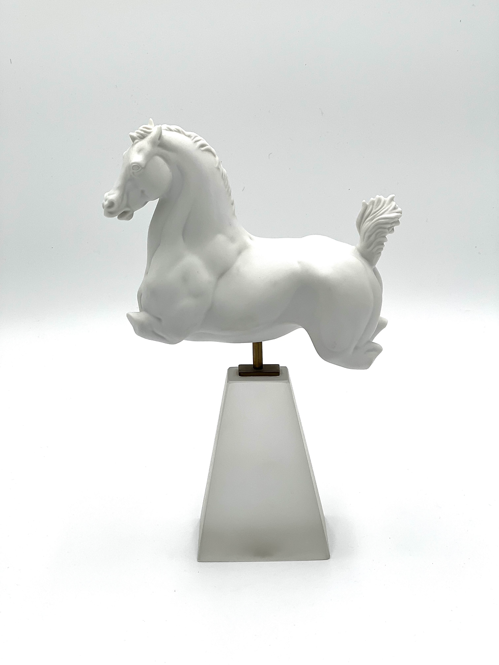 Nr: 1249078 - Sjælden Hvid Hest - Royal Copenhagen RC