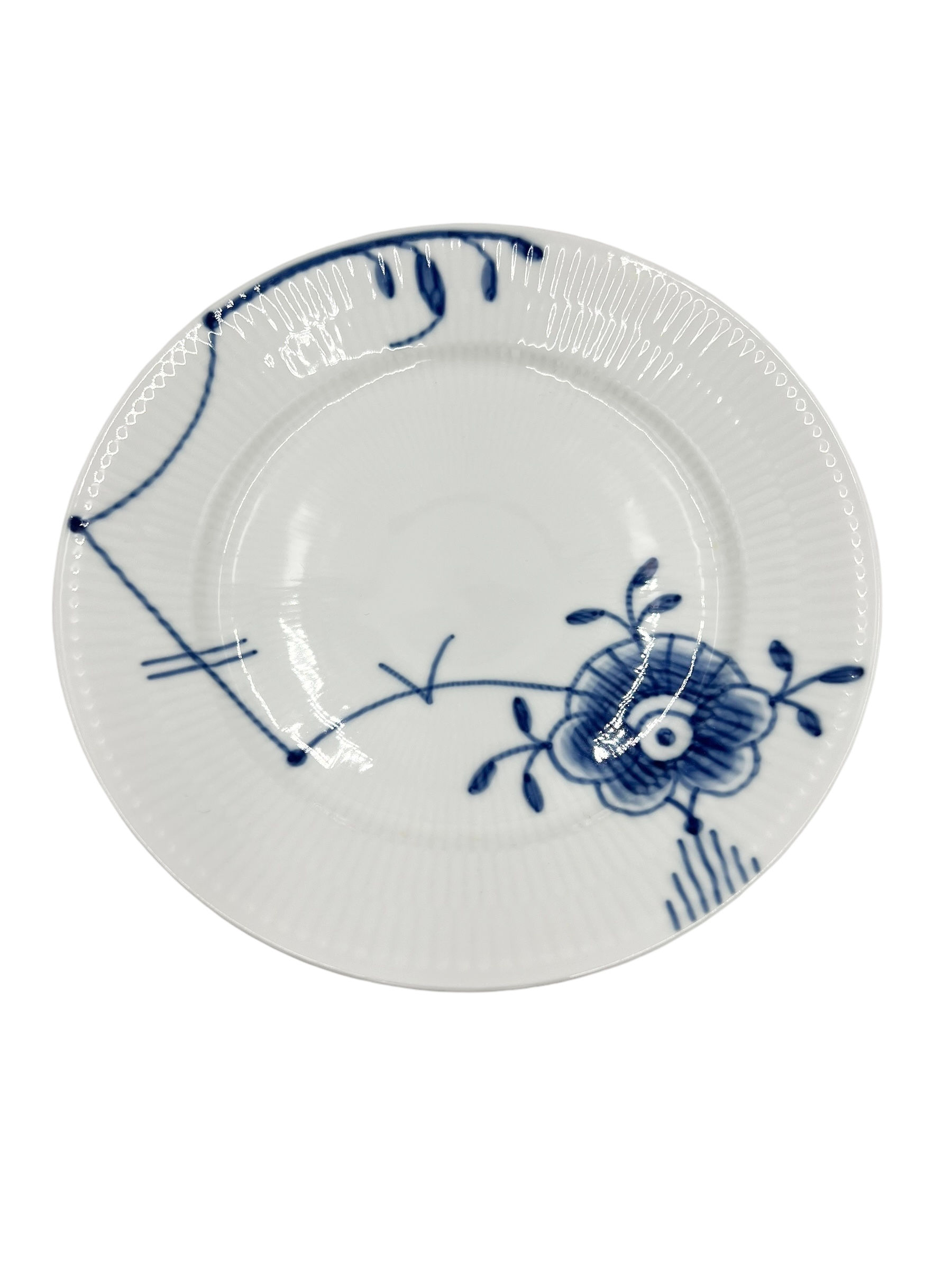 Nr: 622 - Frokosttallerken - Blå Mega Royal Copenhagen RC