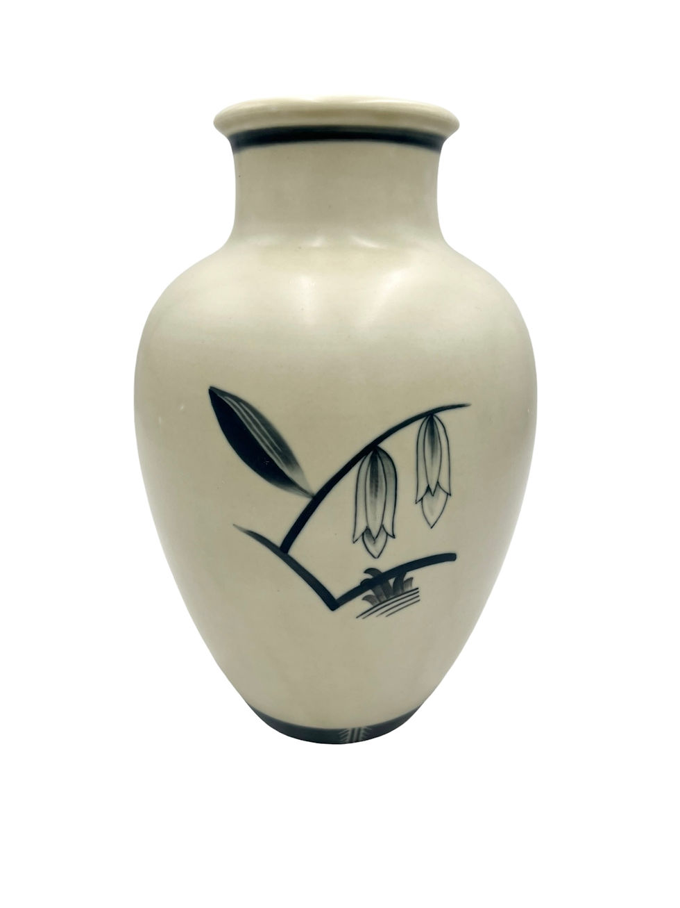 Miniaturebillede: Nr: 42/118 - Vase - Aluminia Fajance Royal Copenhagen RC