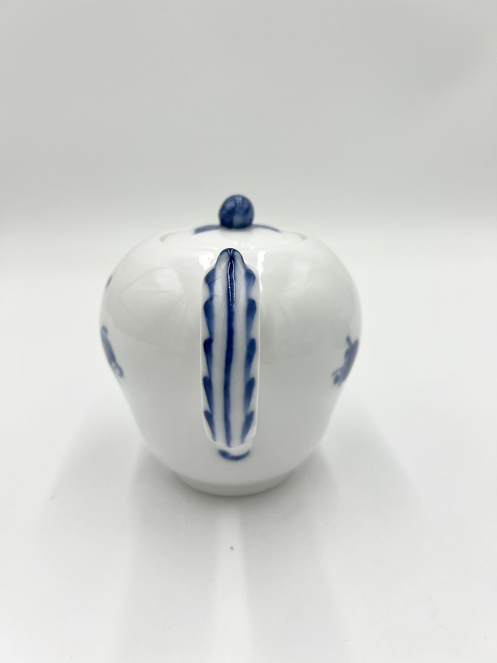 Miniaturebillede: Nr: 10/8122 - Lille tekande - Blå Blomst Flettet Royal Copenhagen RC