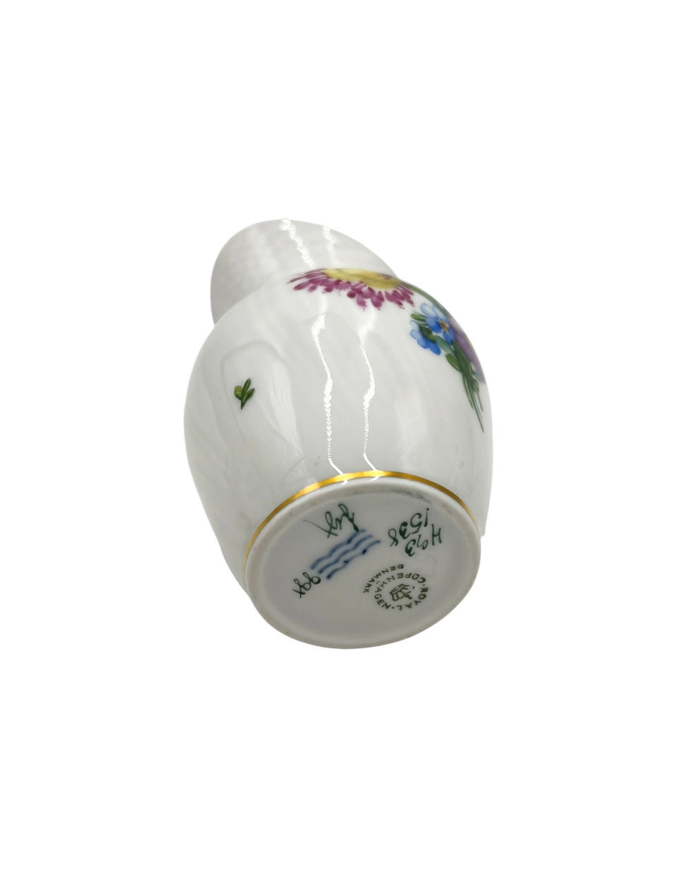 Miniaturebillede: Nr: 493/1538 - Flødekande - Saksisk Blomst Royal Copenhagen RC
