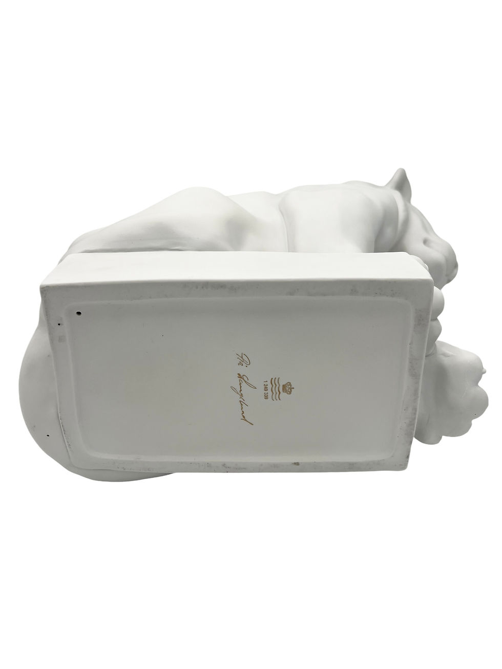 Miniaturebillede: Nr: 1249339 - Løveskulptur - Royal Copenhagen RC