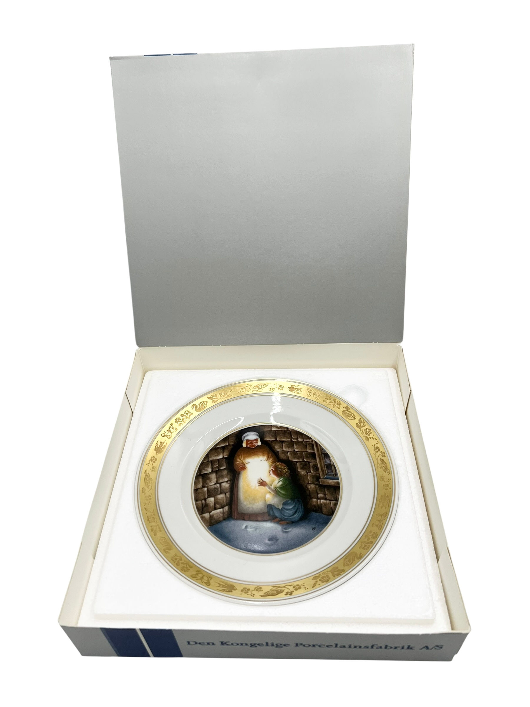 Den lille pige med svovlstikker - H.C. Andersen platte - Royal Copenhagen RC