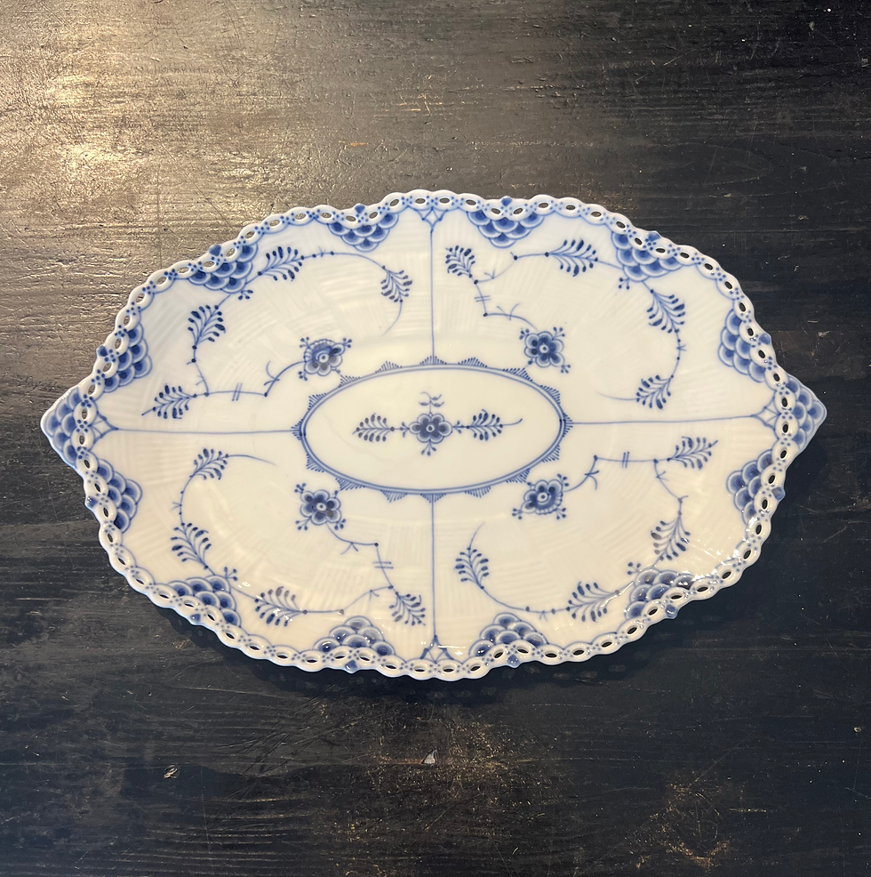 Nr: 1/1060 - Fad til frugtskål - Helblonde Royal Copenhagen RC