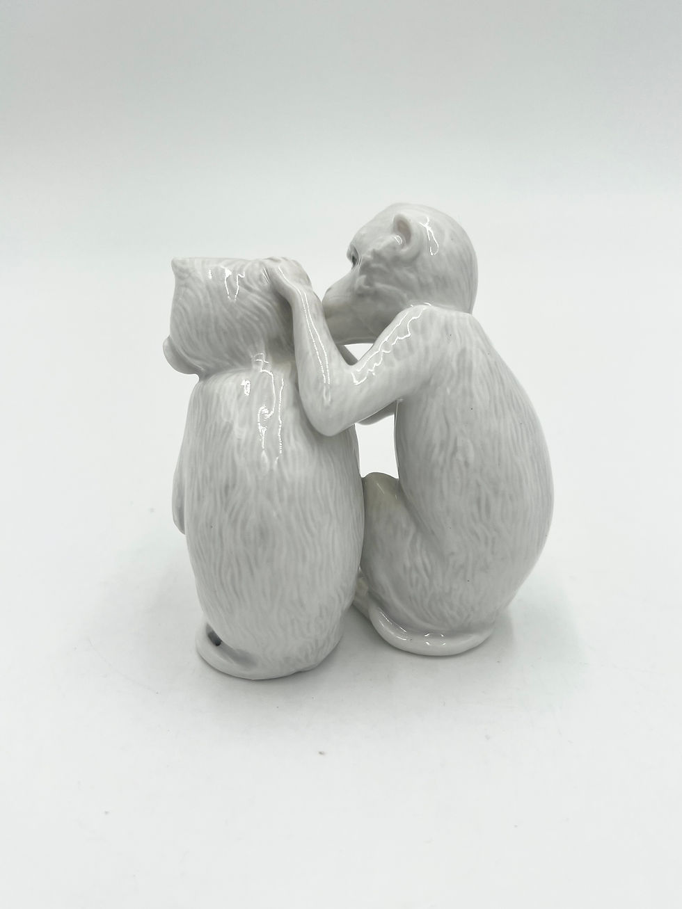 Miniaturebillede: Nr: 1524 - Little Monkey Group - Art Nouveau Bing og Grøndahl B&G