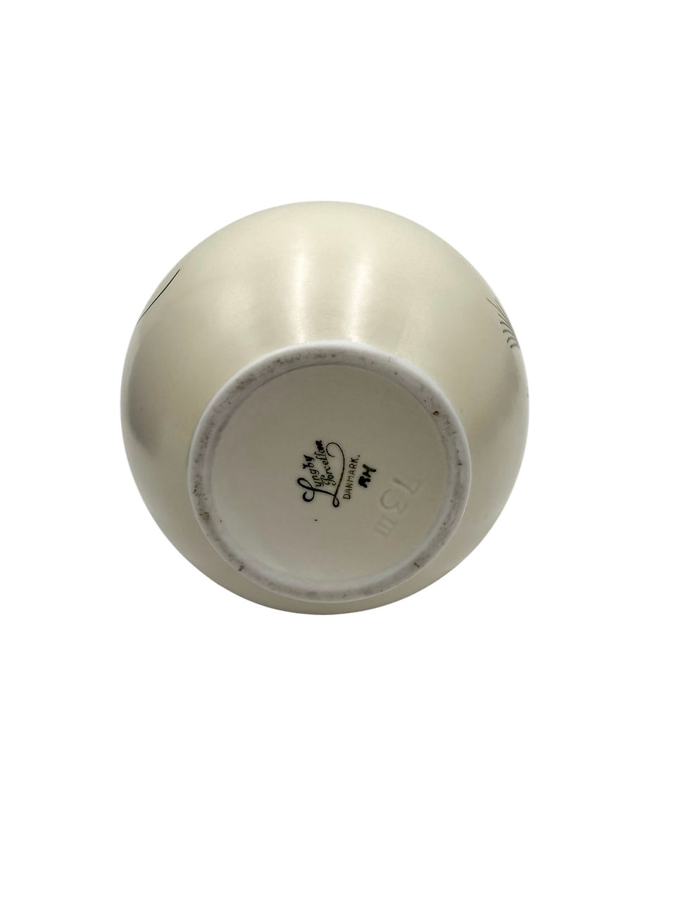 Miniaturebillede: Vase med fisk - Lyngby Porcelæn