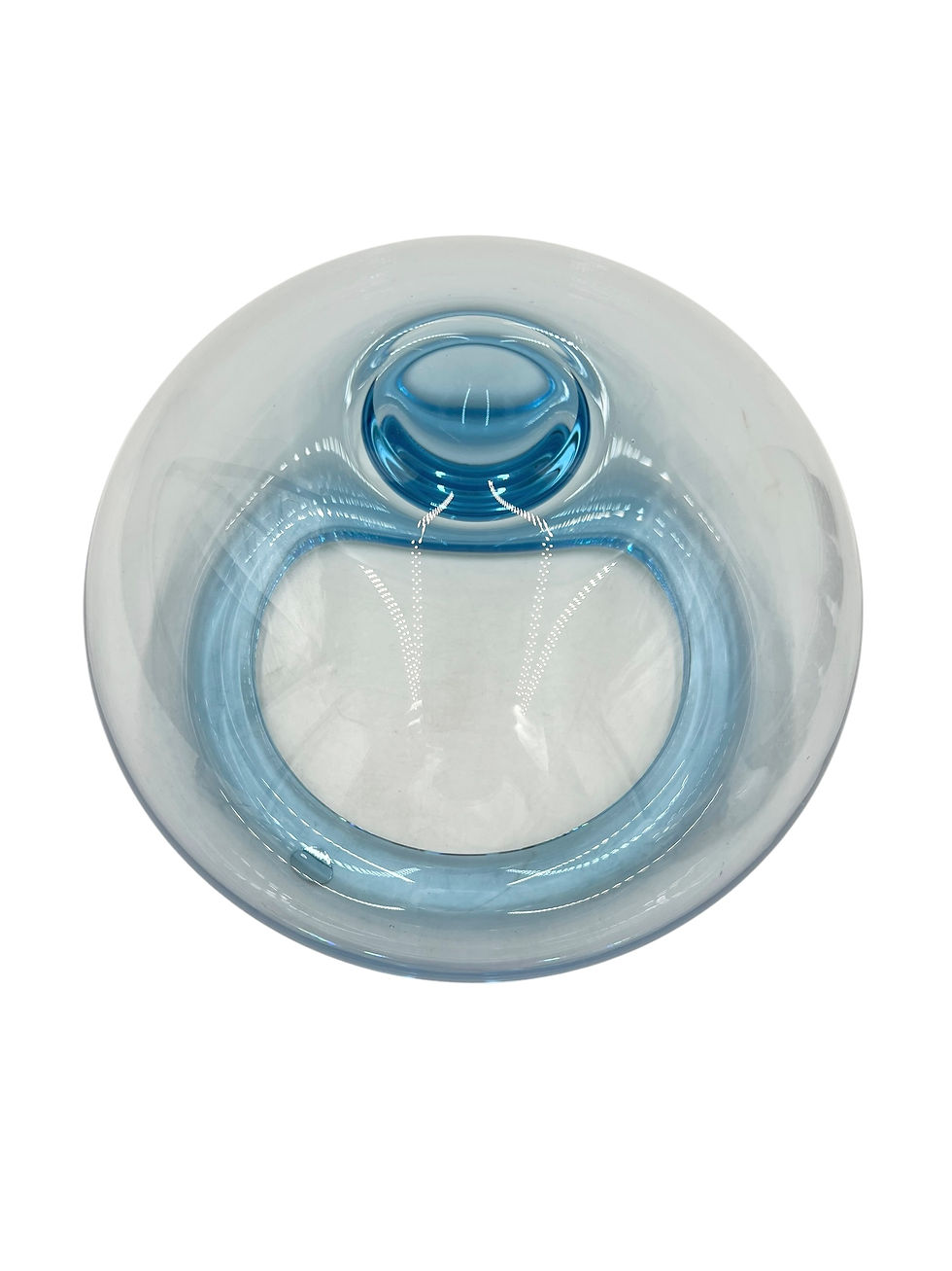 Miniaturebillede: Smaragd lyseblå provence skål - Holmegaard