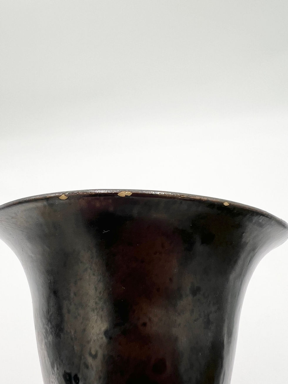 Thumbnail: Sort vase - Kähler keramik