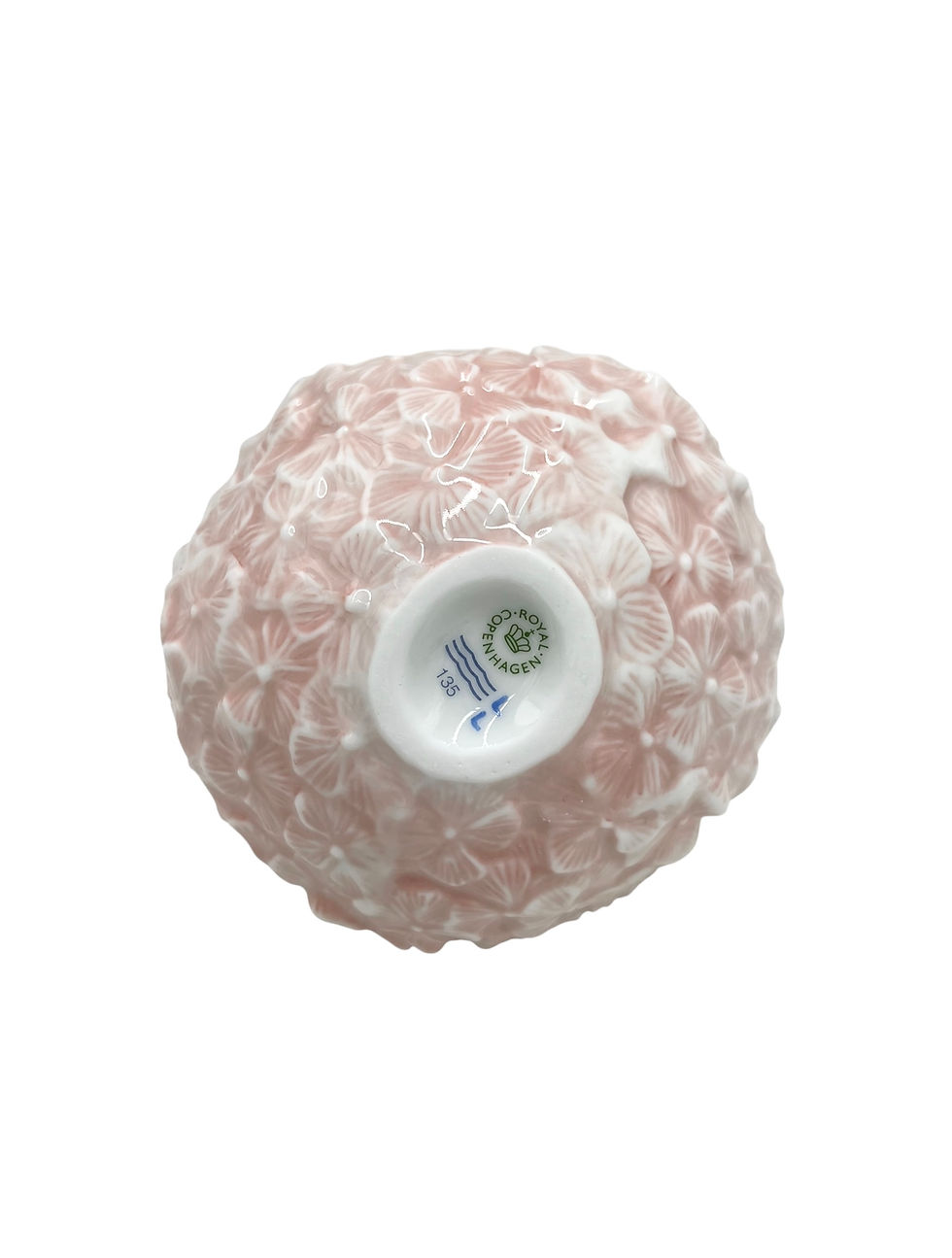 Thumbnail: Nr: 135 - Vase Hortensia Koral - Royal Copenhagen RC