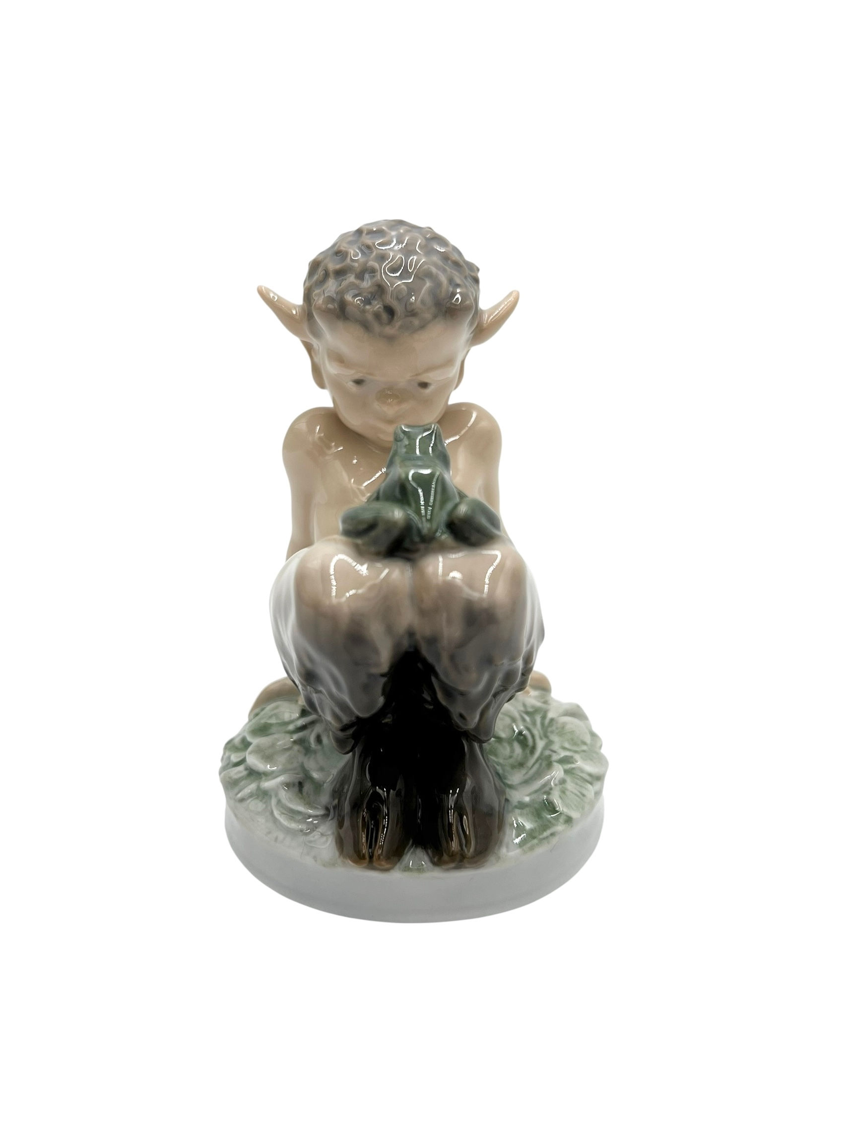 Nr: 1713 - Faun med frø - Royal Copenhagen RC