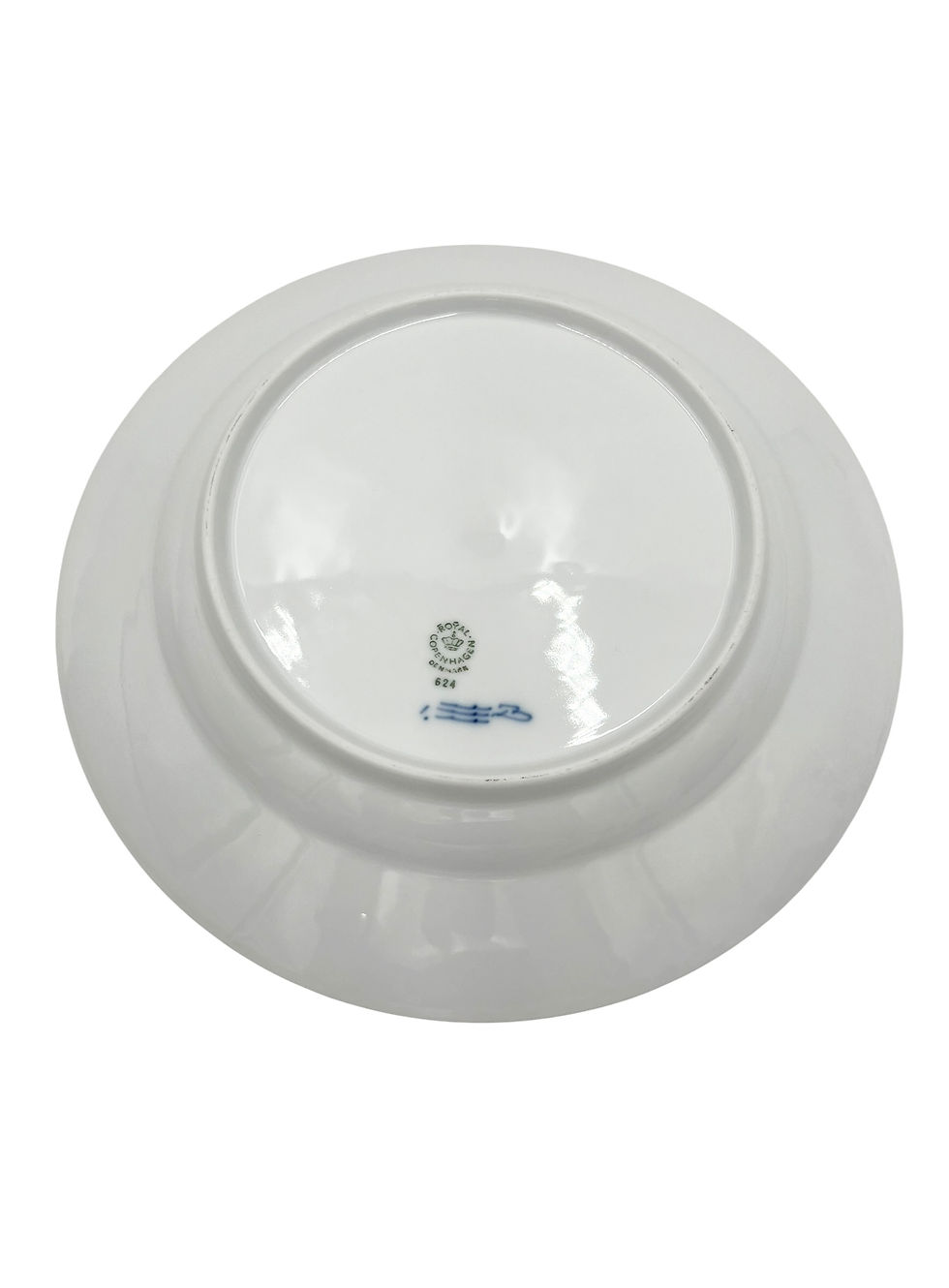 Miniaturebillede: Nr: 624 - Middagstallerken - Halvblonde Royal Copenhagen RC