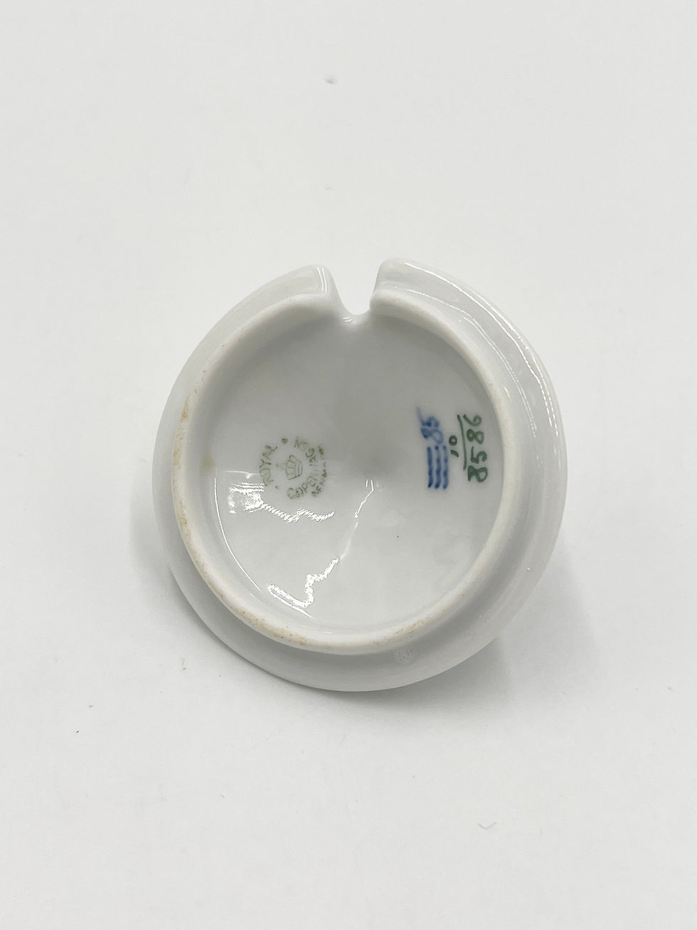 Miniaturebillede: Nr: 10/8586 - Låg - Blå blomst Royal Copenhagen RC