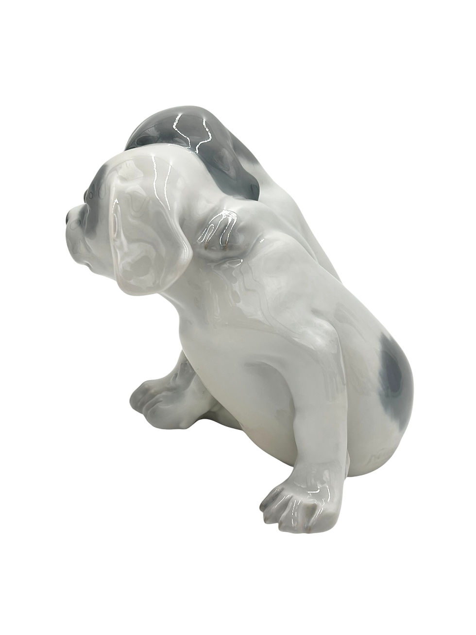 Miniaturebillede: Nr: 260 - To pointer hvalpe - Royal Copenhagen RC