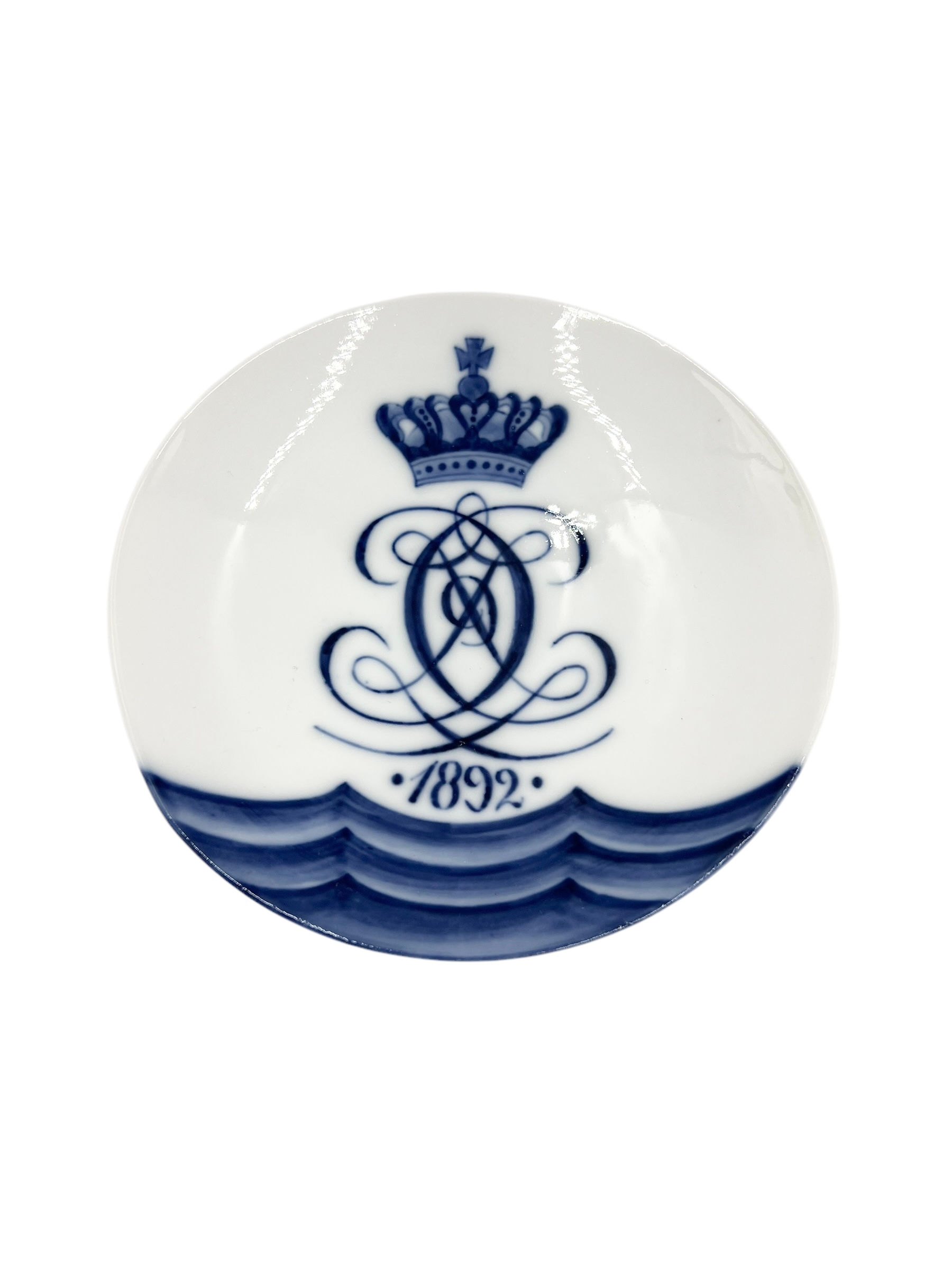 År: 1892 - Mindeplatte - Royal Copenhagen RC