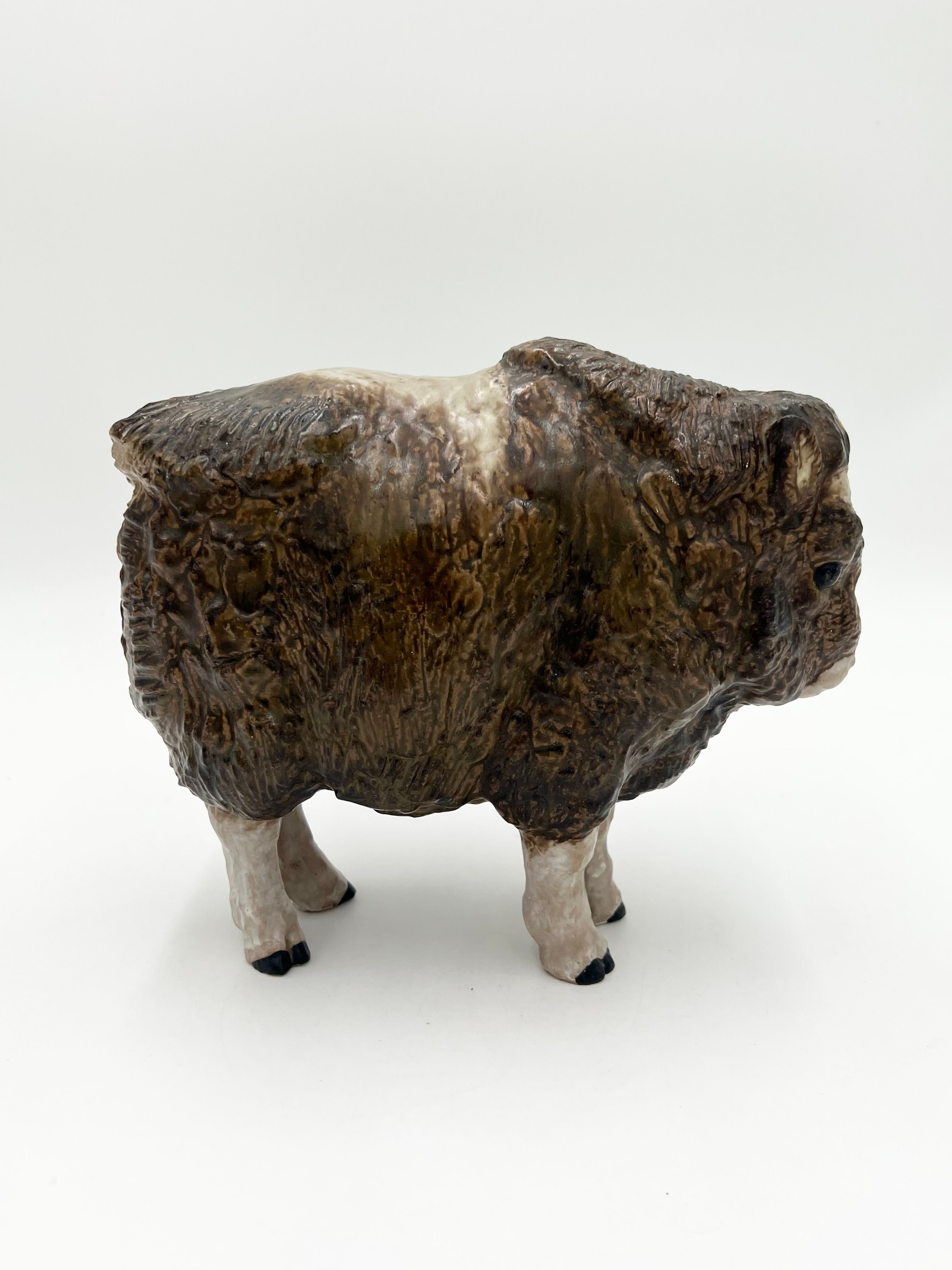 Nr: 3149 - Moskusokse - Aluminia Royal Copenhagen RC