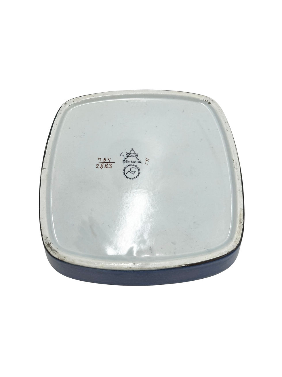 Miniaturebillede: Nr: 704/2883 - Fad - Aluminia Baca Royal Copenhagen RC