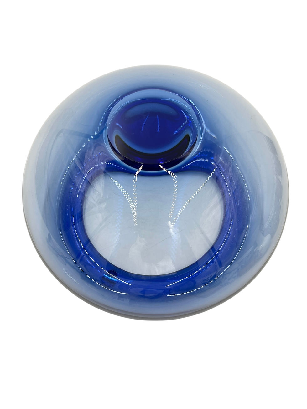 Miniaturebillede: Smaragd blå provence skål - Holmegaard