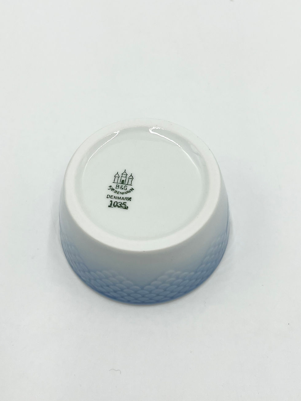 Miniaturebillede: Nr: 1035 - Sukkerskål - Blå Tone Bing og Grøndahl B&G