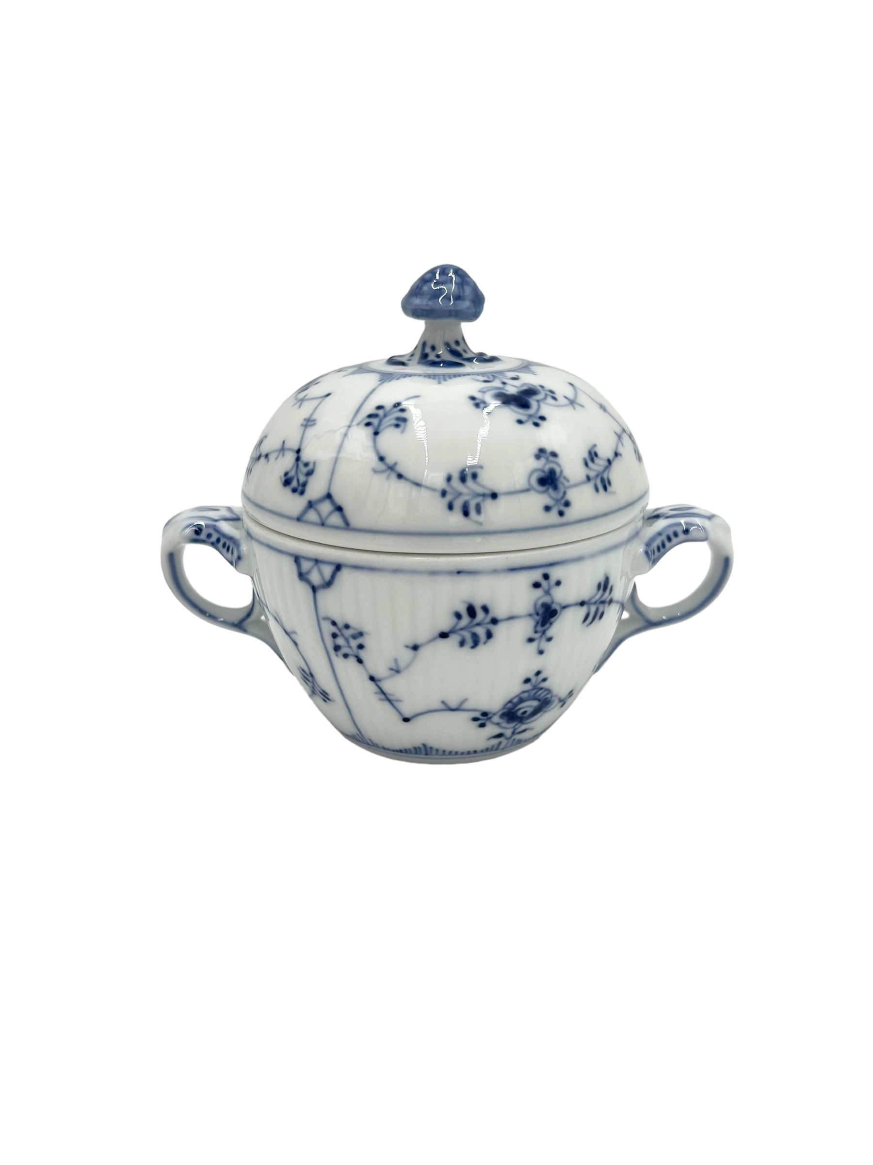 Nr: 1/244 - Sukkerskål - Musselmalet Royal Copenhagen RC