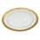 Miniaturebillede: Nr: 414/11509 - Stort fad - Guld Vifte Royal Copenhagen RC