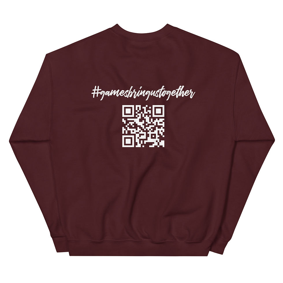 Thumbnail: Unisex Game On Sweatshirt