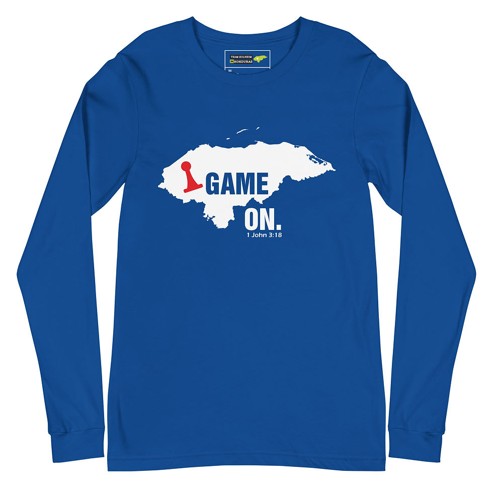 Thumbnail: Unisex Game On Long Sleeve Tee