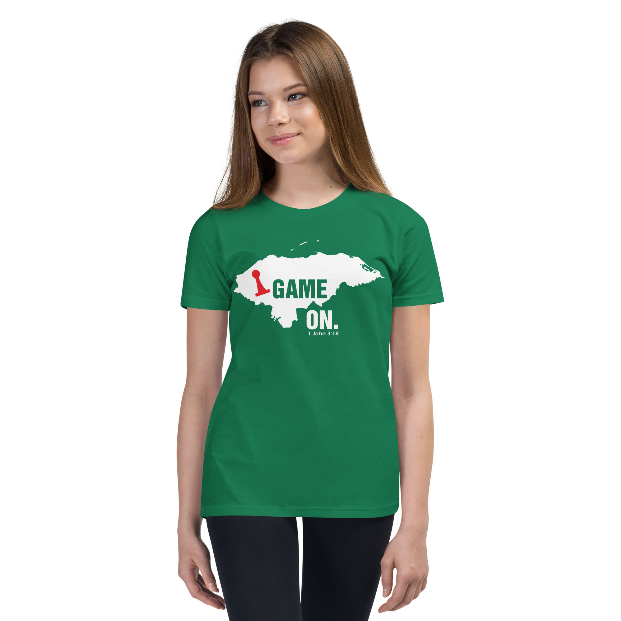 Youth Game On Short Sleeve T-Shirt