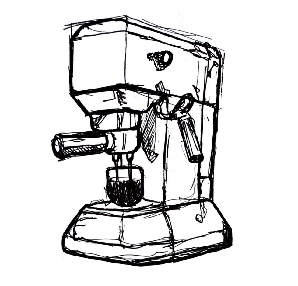 Coffee Maker Sketch