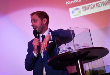 Event magician and host Tim Lichfield