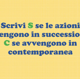 ESERCIZIO SUCCESSIONE E CONTEMPORANEITÀ