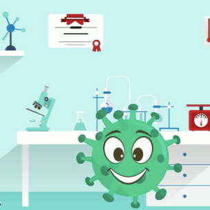 STORIA RACCONTATA "LA FUGA DI CORONAVIRUS"