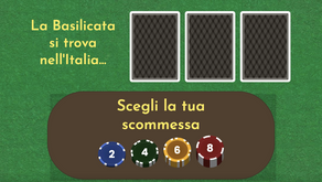 ESERCIZIO QUIZ LA BASILICATA