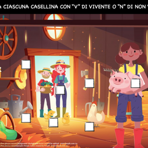 ESERCIZIO VIVENTI O NON VIVENTI