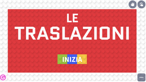 ESERCIZIO LE TRASLAZIONI