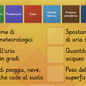 ESERCIZIO ELEMENTI METEOROLOGICI