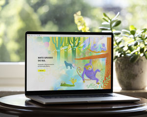 Visual Identity & Illustration | Basic Education Assessment Website – Mato Grosso do Sul