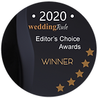 Wedding Rule Editor's Choice Award for 2020
