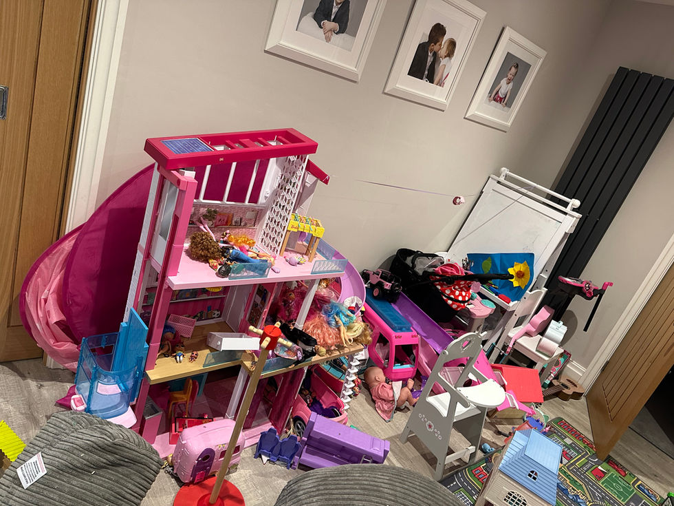 Playroom before