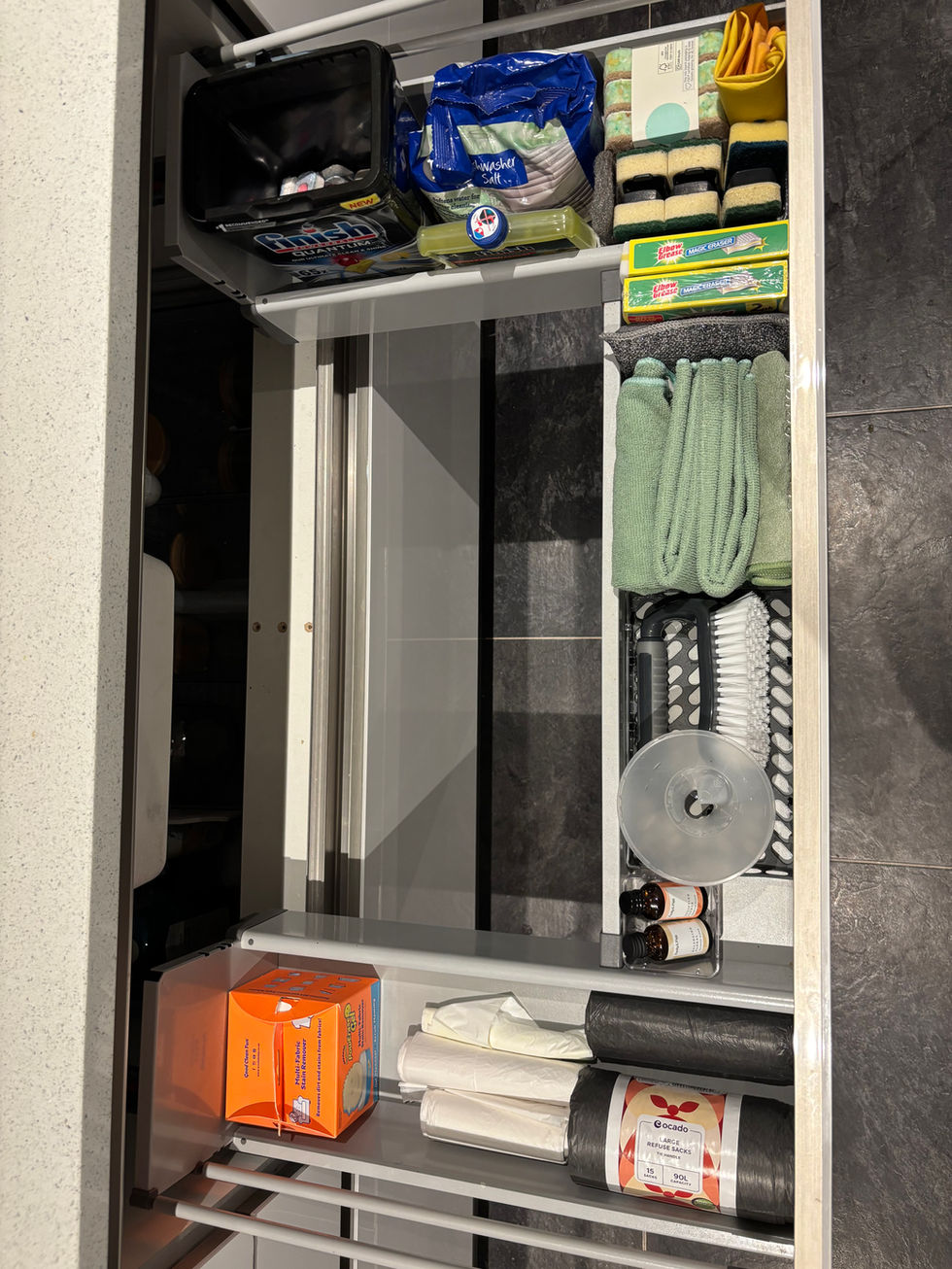 Under the sink draw