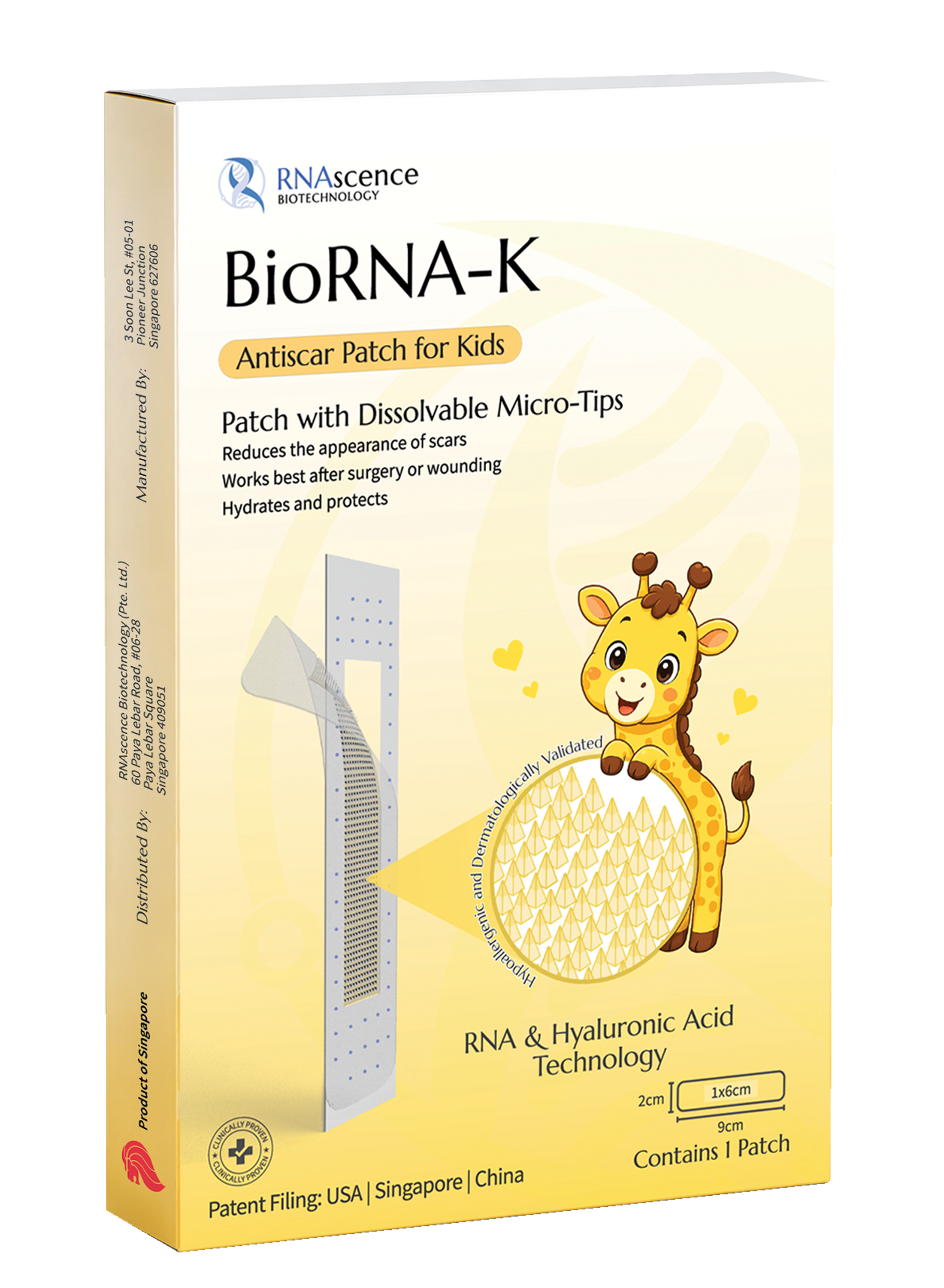 BioRNA-K (1 Patch/Box)