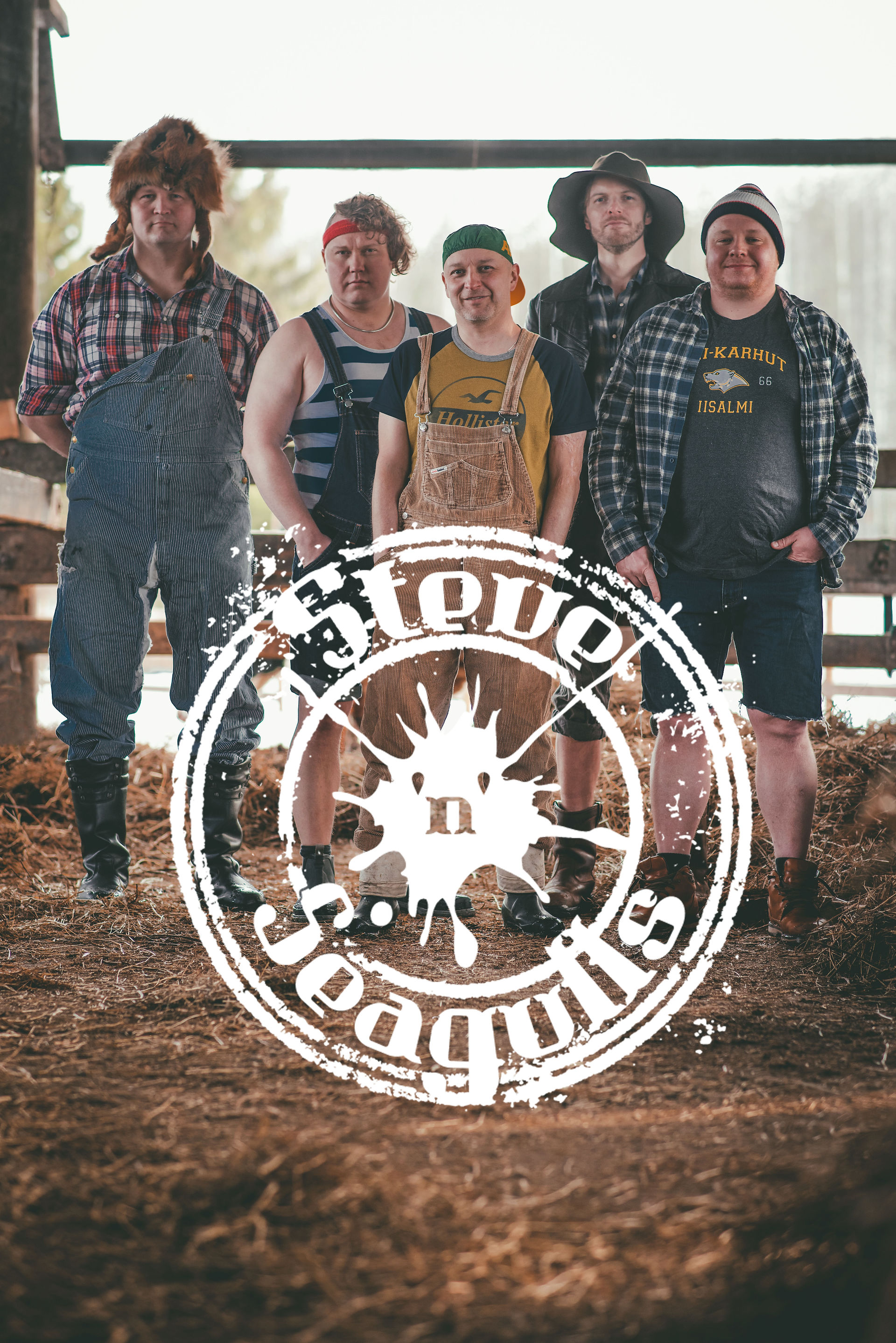 STEVE'N SEAGULLS est un groupe de country finlandais, qui reprend en version bluegrass des chansons 