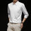 Miniatura: New Men's Business Casual Long Sleeved Solid Color Shirt Wrinkle Resistant Wrink