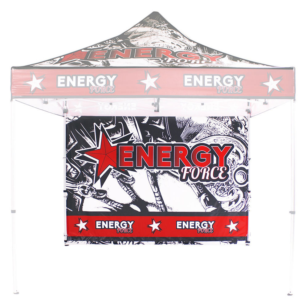 Back Wall Double-Sided For UV 10 Ft. (Graphic Only)